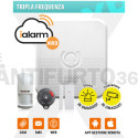 Kit completo iALARM XR3, TRIPLA Frequenza, WIFI + 4G/5G + gsm + sms + tecnologia Infinity Unlimited