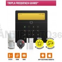 Kit SENTINEL 3, Tripla Frequenza Guard®, GSM+pstn+sms (nero)