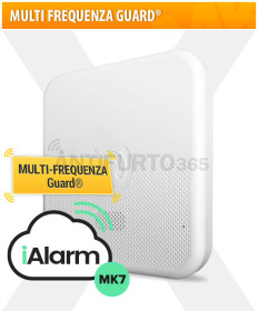 iALARM MK7 bianca. Multi Frequenza Guard® WIFI INTERNET+gsm+sms