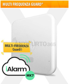 iALARM MK7 bianca. Multi Frequenza Guard® WIFI INTERNET+gsm+sms