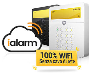 Centraline iALARM web-IP gsm sms