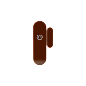 Sensore magnetico slim porta/finestra (marrone)