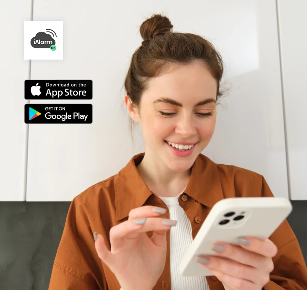 App iALARM-MK7 per controllo totale