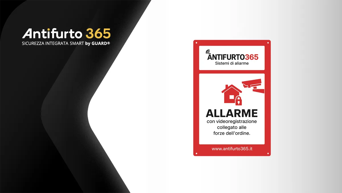 Cartello-dissuasore sistema di allarme