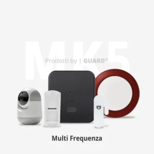 Kit completo iALARM® MK5 MULTI-Frequenza, WIFI, LAN, 4G/5G, Infinity Unlimited